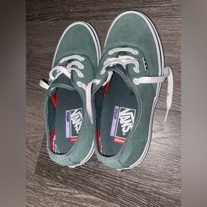 Women’s Teal Vans